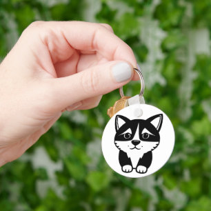 Dog photo cute pet keepsake Keychain