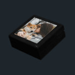 Dog Photo Gift For Mum Dad From The Dog Keepsake Gift Box<br><div class="desc">A keepsake Christmas gift box from your dog,  featuring your beloved pet or pets photo. Replace this sample photo with a photo of your sweet dog.</div>