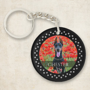 Dog Photo Keychain - Personalised Pet Keepsake