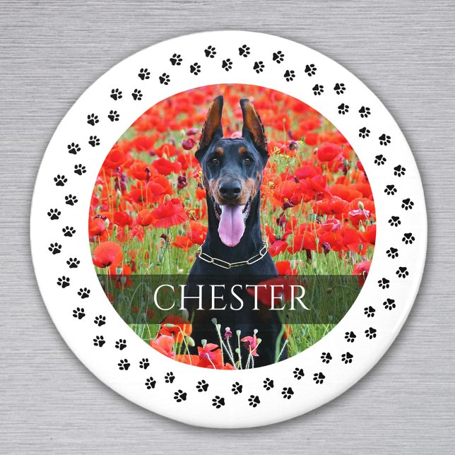 Dog Photo Magnet - Personalised Pet Keepsake (Creator Uploaded)