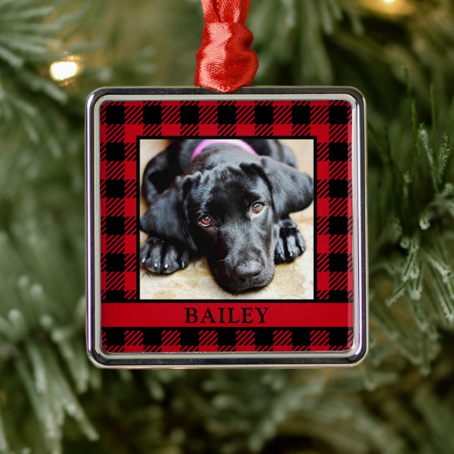 Dog Photo Metal Tree Decoration (Tree)