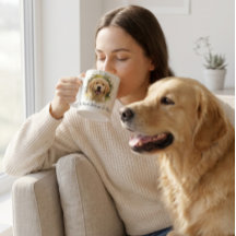 Dog Photo Mug, My Heart Belongs To