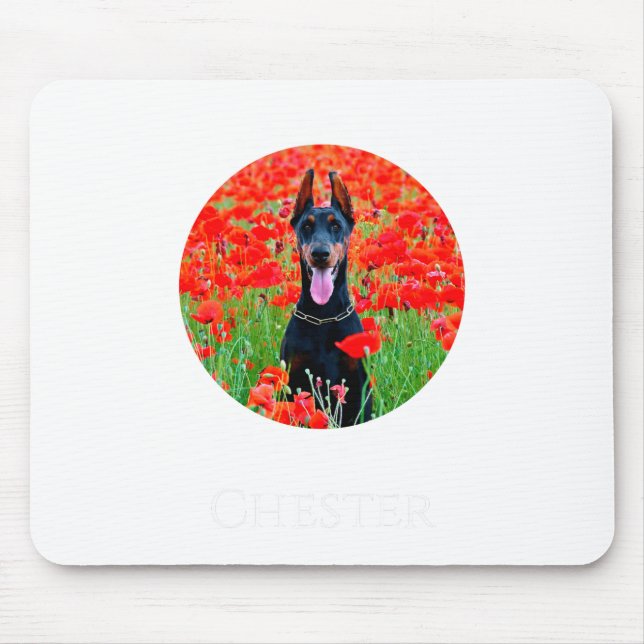 Dog Photo Shirt D Pet Gift  Mouse Mat (Front)