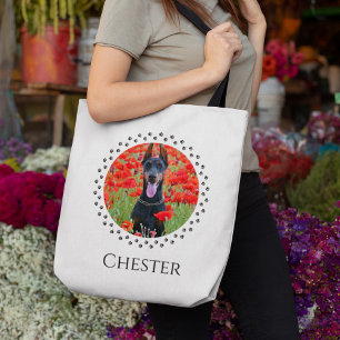 Dog Photo Tote Bag - Personalised Pet Gift