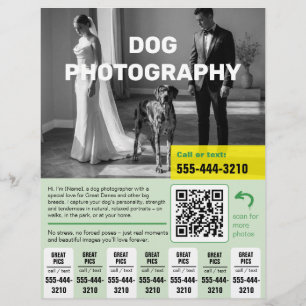 Dog Photographer Flyer