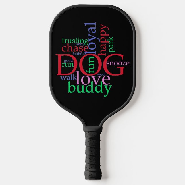 Dog Pickleball Paddle (Front)