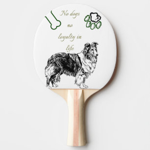 Dog ping pong paddle