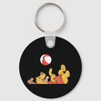 Dog Playing With Ball Tshirts and Gifts Key Ring