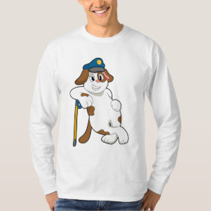 Dog Police officer Police hat T-Shirt