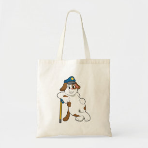 Dog Police officer Police hat Tote Bag
