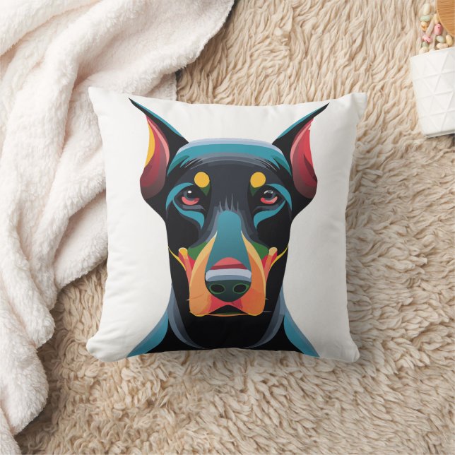 Dog Pop Art Cushion (Blanket)
