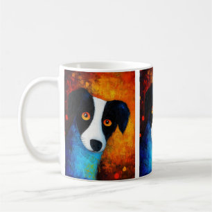 Dog Portrait Art Coffee Mug