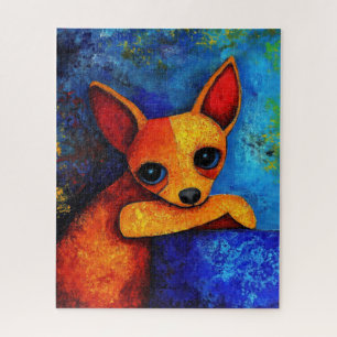 Dog Portrait Art Puzzle