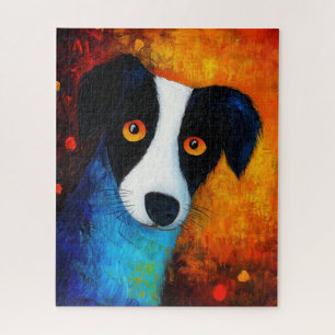 Dog Portrait Art Puzzle