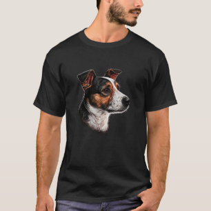 Dog portrait of Jack Russell Terrier T-Shirt