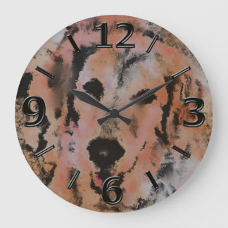 DOG PORTRAIT SANDY LARGE CLOCK