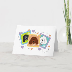 Dog Portraits Tshirts and Gifts Card