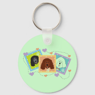 Dog Portraits Tshirts and Gifts Key Ring