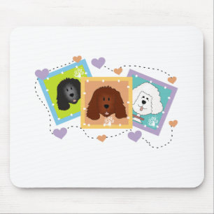 Dog Portraits Tshirts and Gifts Mouse Mat