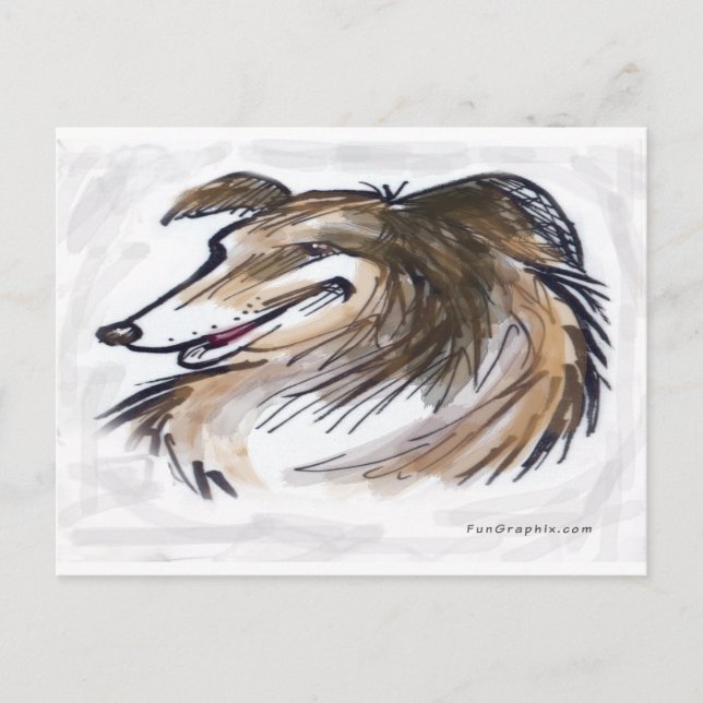 Dog Postcard (Front)
