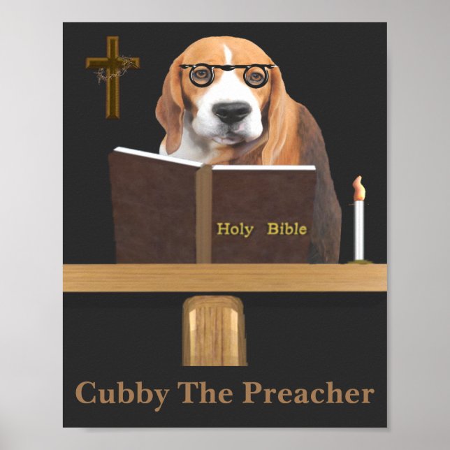 Dog Preacher Poster (Front)