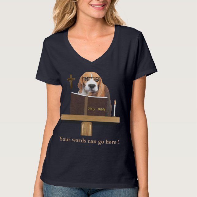 Dog Preacher T-Shirt (Front)