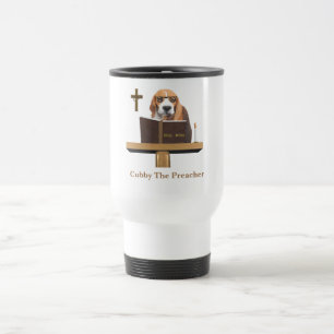 Dog Preacher Travel Mug