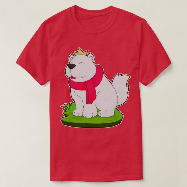 Dog Prince Crown T-Shirt (Design Front)