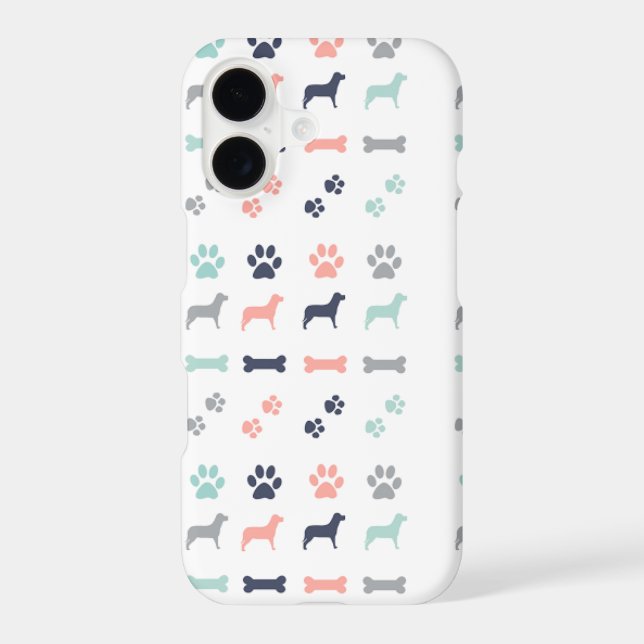 Dog print phone case (Back)