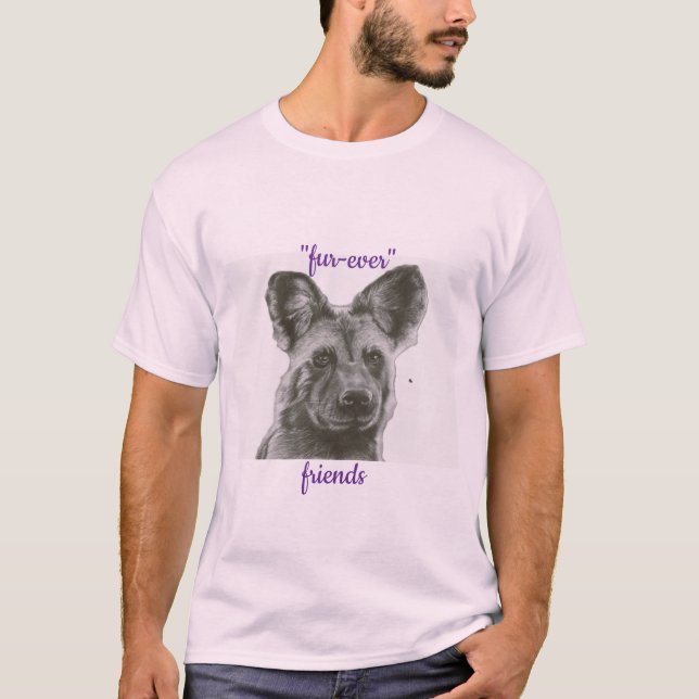 Dog print tshirt (Front)