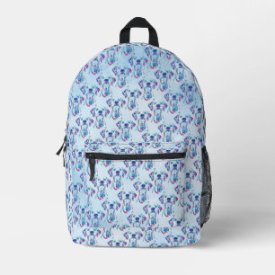 Dog Printed Backpack