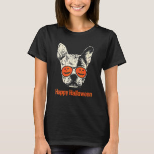 Dog Pug Costume Happy Halloween Boys Kids Cute T-Shirt
