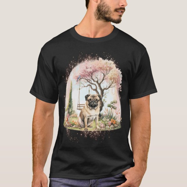 Dog - Pug T-Shirt (Front)