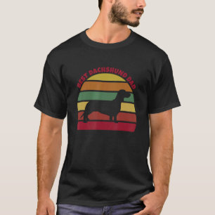 Dog Puppies Dog Animal  Dog Dad Mum Dachshund 1 T-Shirt