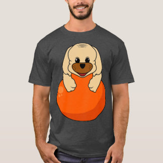 Dog puppies surrounds a balloon T-Shirt