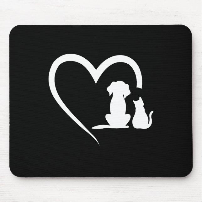 Dog Puppy And Ba1  Mouse Mat (Front)