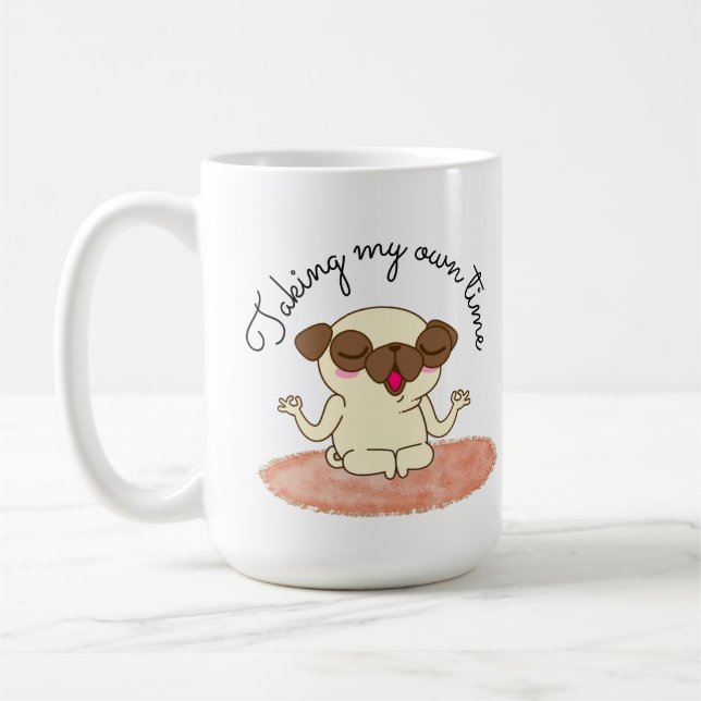 DOG QUOTE COFFEE MUG (Left)