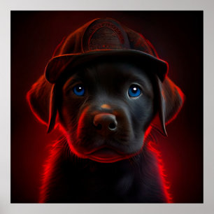 Dog Red Poster
