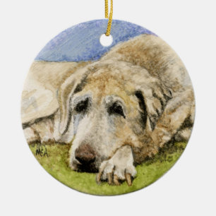 Dog Remembrance Ornament /Labrador