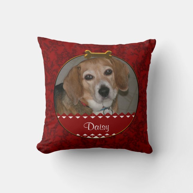 Dog Remembrance Pillow (Front)