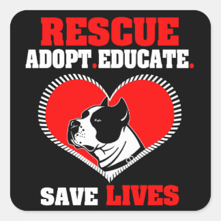 Dog Rescue Sticker