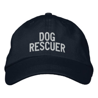 "Dog Rescuer" Embroidered Hat