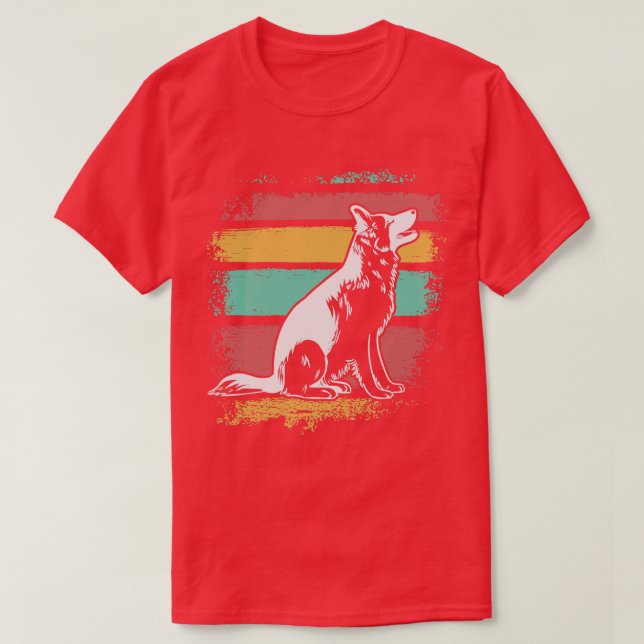 Dog Retro 1 T-Shirt (Design Front)