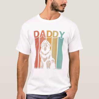 Dog Retro Vintage Daddy T-Shirt