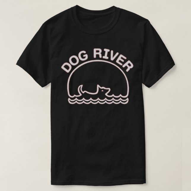 Dog River Hockey Team T-Shirt (Design Front)