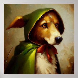 Dog Robin Hood Poster