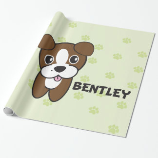 Dog Rockets Cartoons™ - Bentley Wrapping Paper