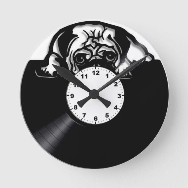 Dog Round Clock (Front)