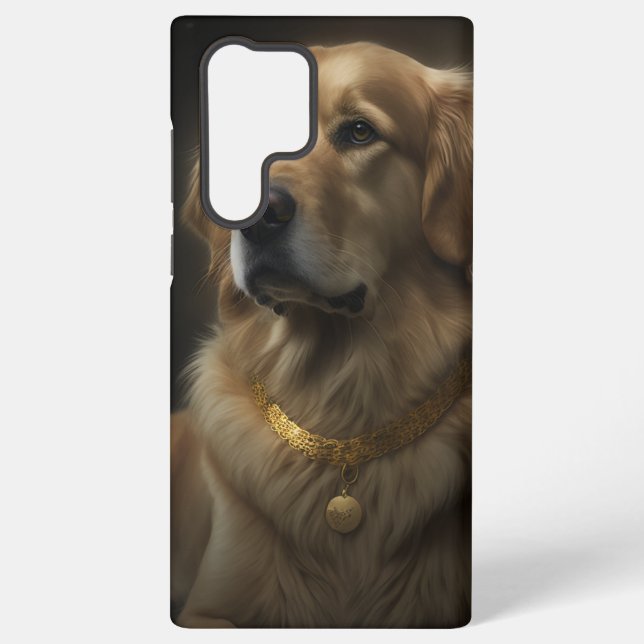Dog - Samsung Phone Case - Golden Retriever (Back)