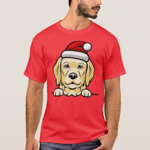 dog santa cute christmas (11) T-Shirt